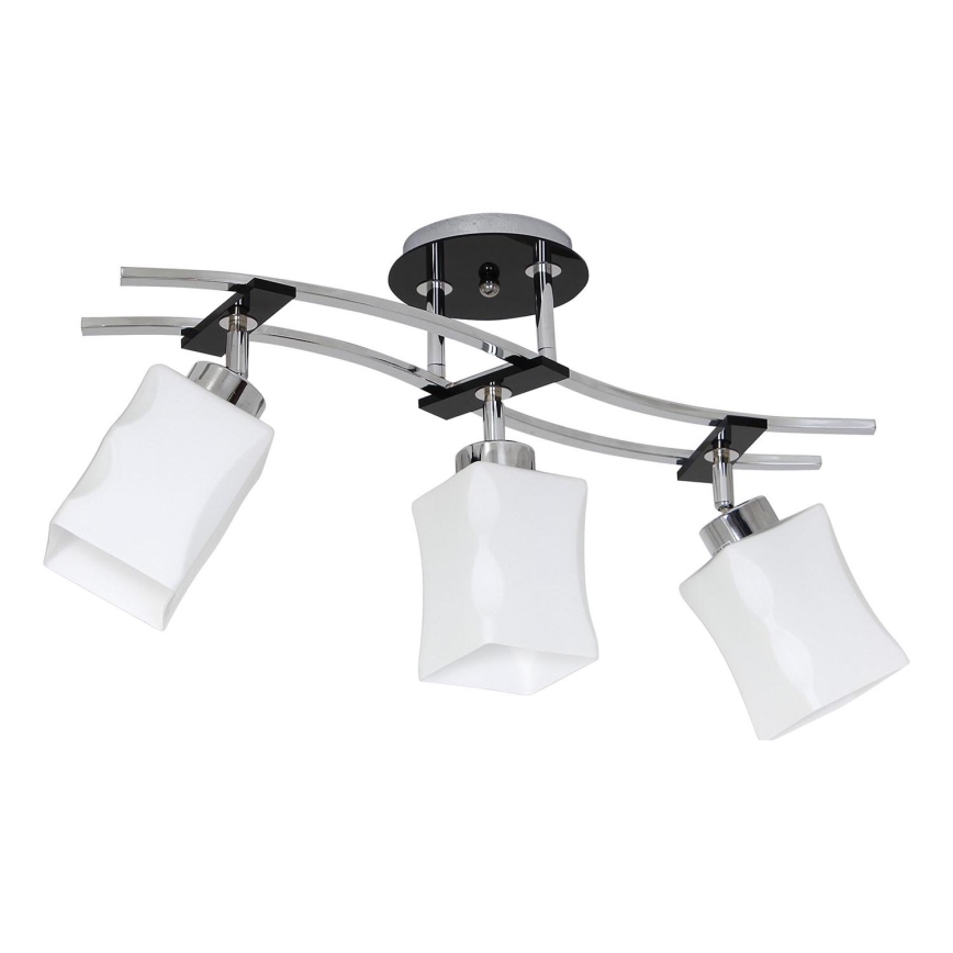 Takbelysning DERBY 3xE27/60W/230V