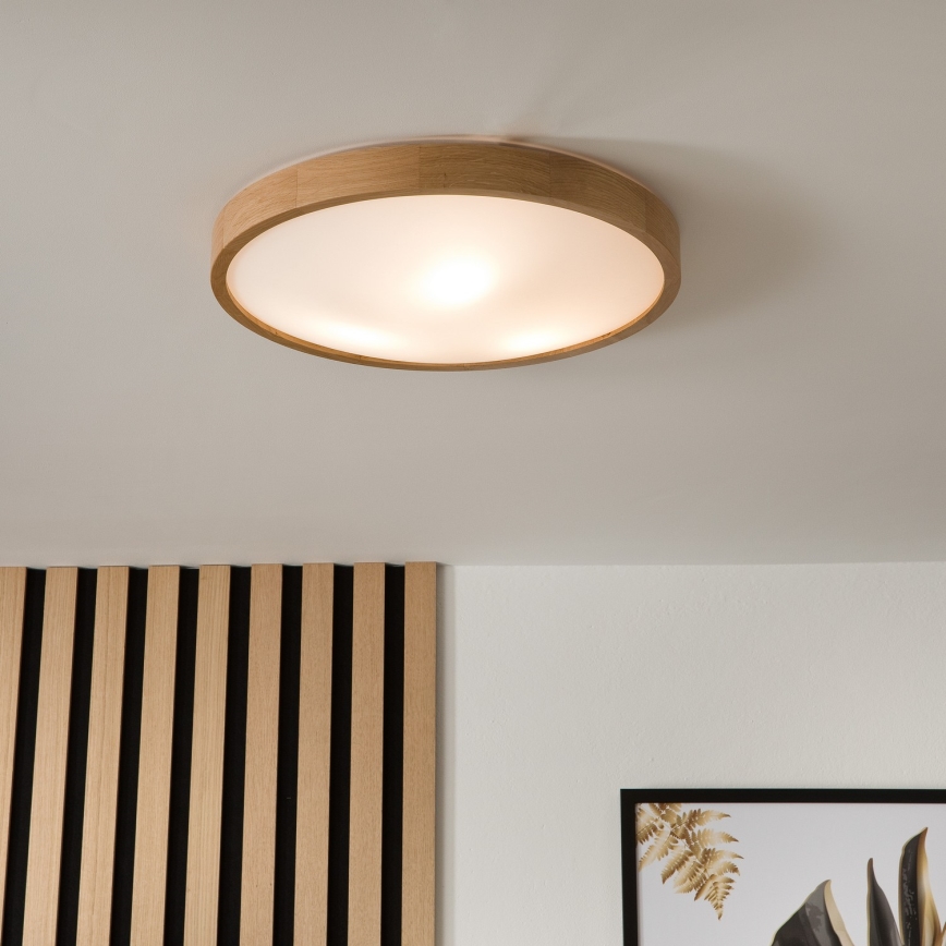 Takbelysning ek SLIM 3×E27/60W/230V ek ø 47 cm