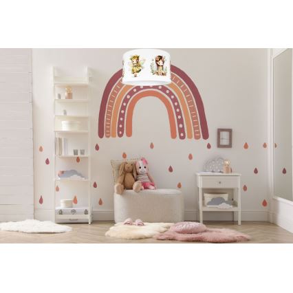 Takbelysning för barn FAIRIES 1xE27/60W/230V