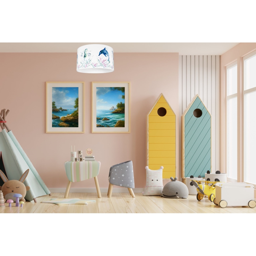 Takbelysning för barn OCEAN 1xE27/60W/230V