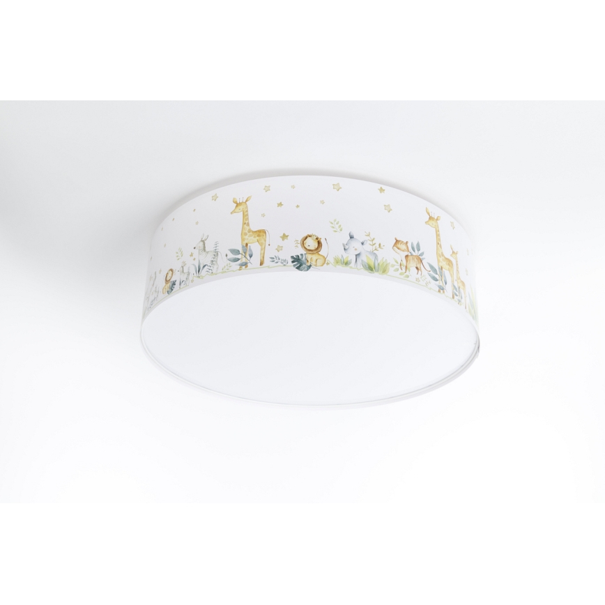 Takbelysning för barn SWEET DREAMS 2xE27/60W/230V diameter 40 cm