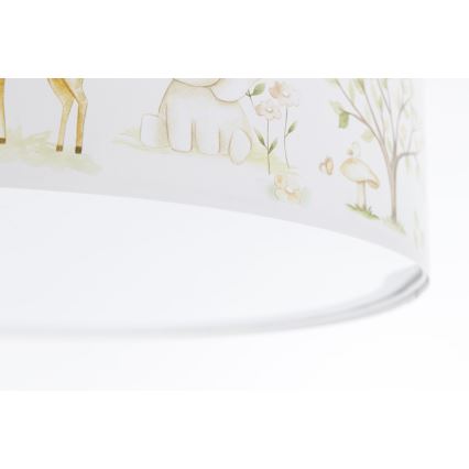 Takbelysning för barn SWEET DREAMS 2xE27/60W/230V diameter 40 cm