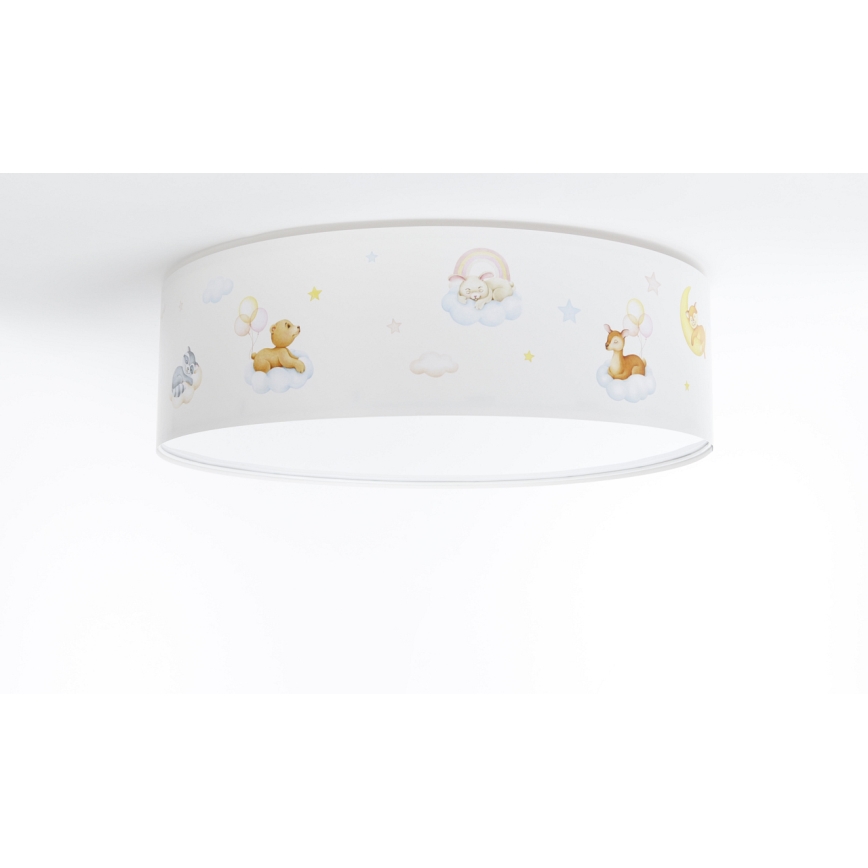 Takbelysning för barn SWEET DREAMS 2xE27/60W/230V diameter 40 cm