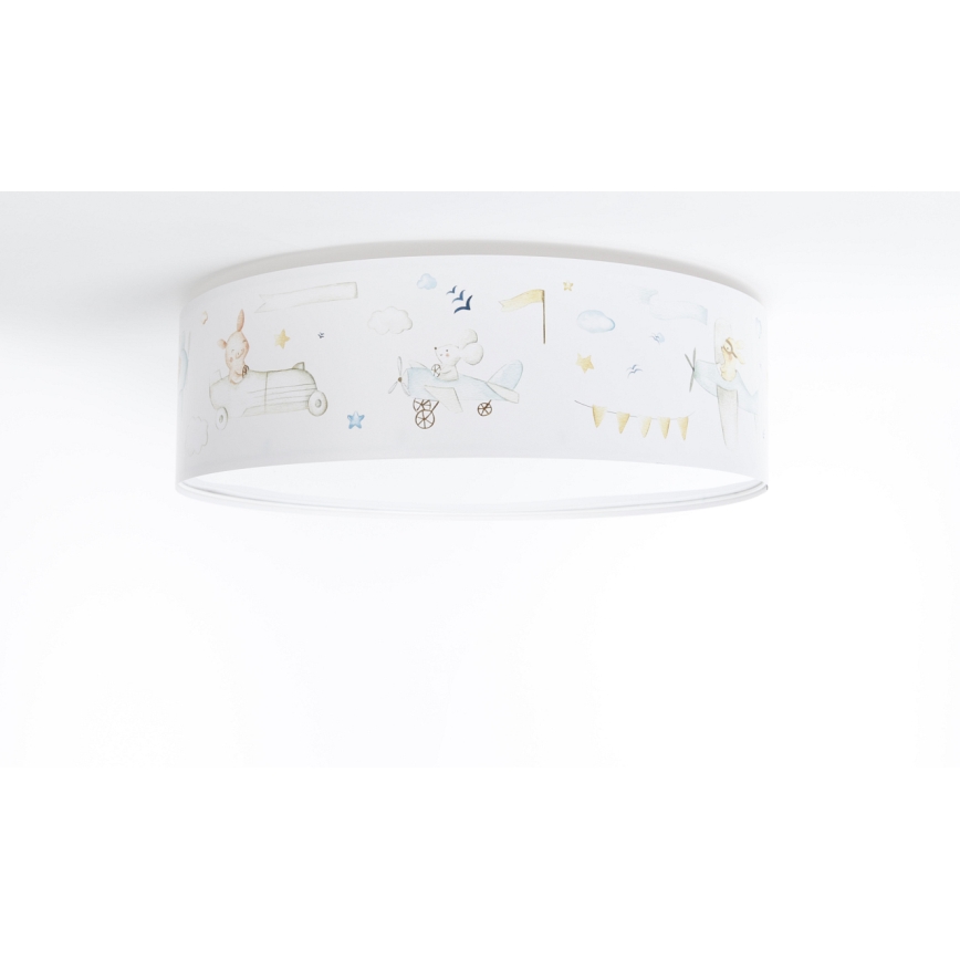 Takbelysning för barn SWEET DREAMS 2xE27/60W/230V diameter 40 cm