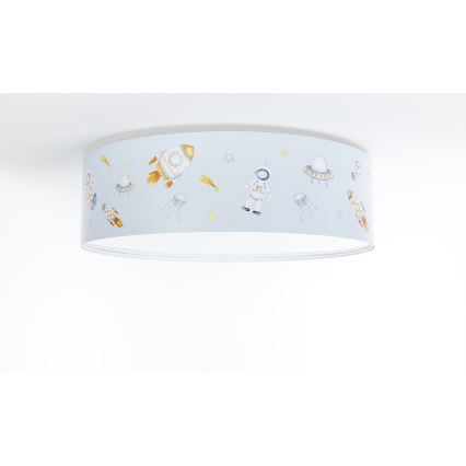 Takbelysning för barn SWEET DREAMS 2xE27/60W/230V diameter 40 cm