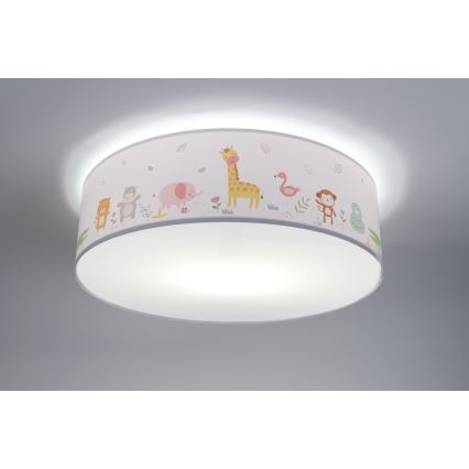Takbelysning för barn SWEET DREAMS 2xE27/60W/230V diameter 40 cm