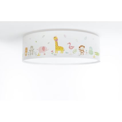 Takbelysning för barn SWEET DREAMS 2xE27/60W/230V diameter 40 cm