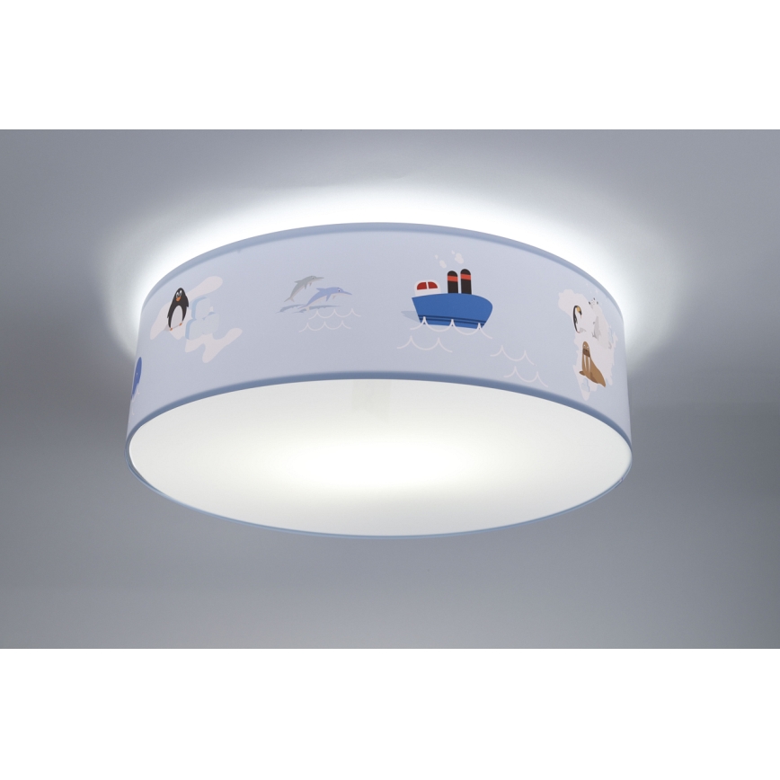 Takbelysning för barn SWEET DREAMS 2xE27/60W/230V diameter 40 cm