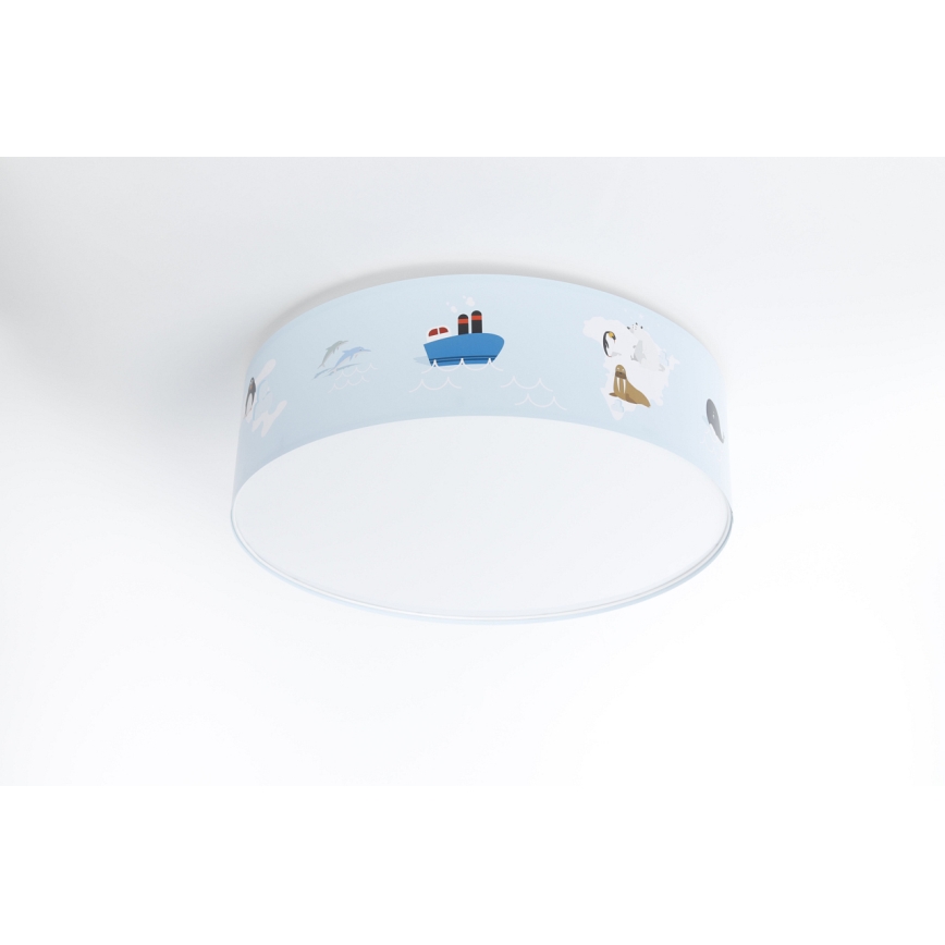 Takbelysning för barn SWEET DREAMS 2xE27/60W/230V diameter 40 cm