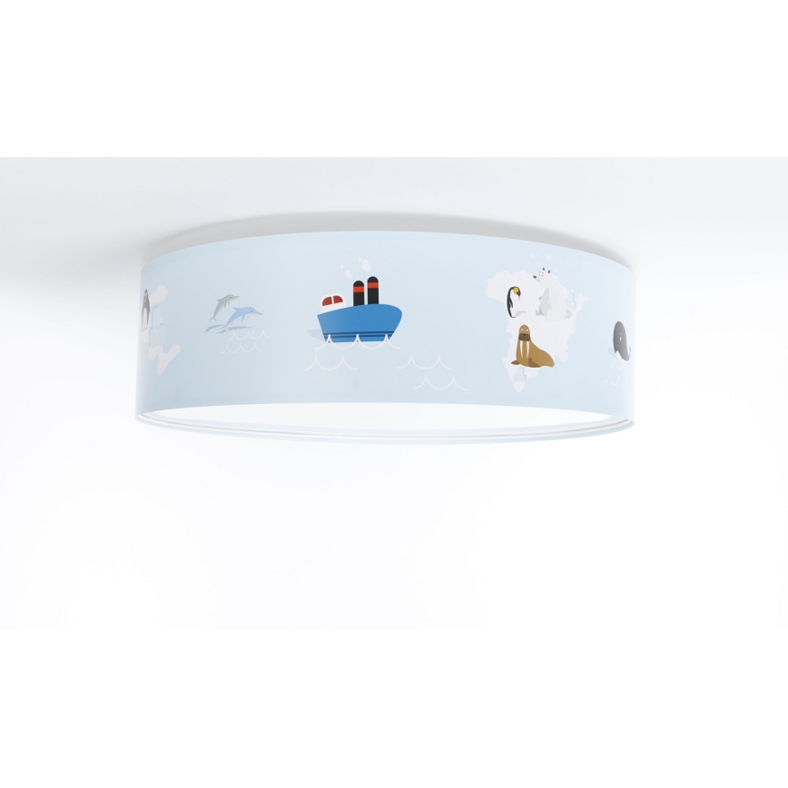 Takbelysning för barn SWEET DREAMS 2xE27/60W/230V diameter 40 cm