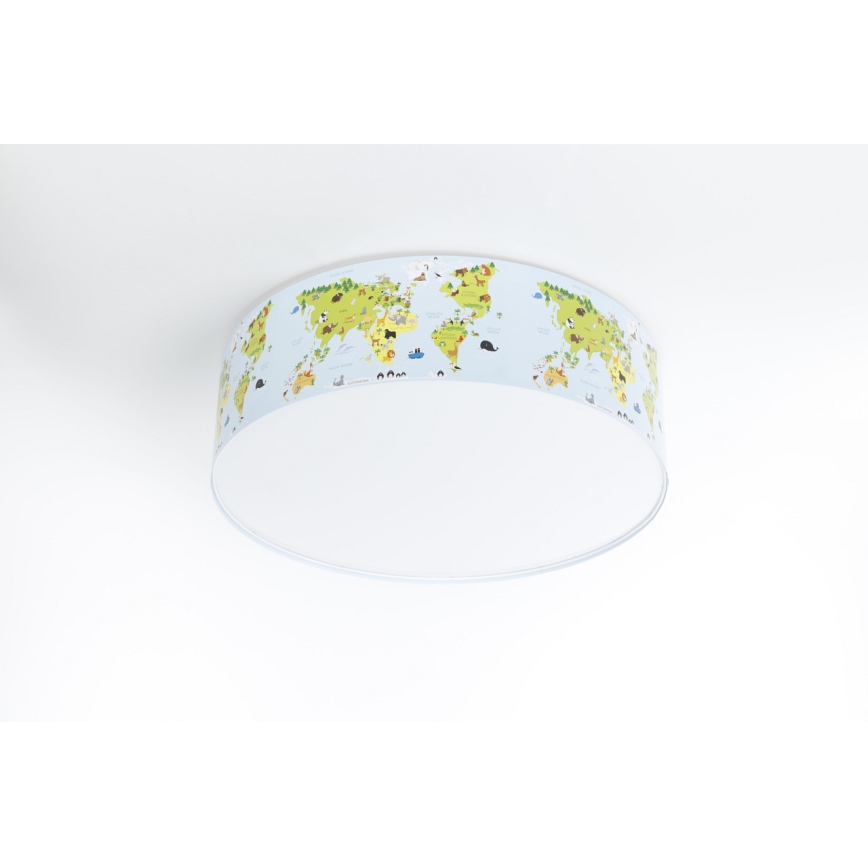 Takbelysning för barn SWEET DREAMS 2xE27/60W/230V diameter 40 cm