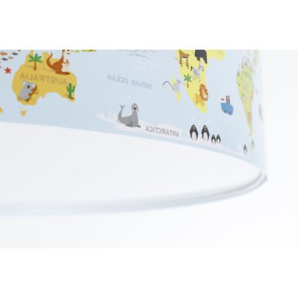Takbelysning för barn SWEET DREAMS 2xE27/60W/230V diameter 40 cm