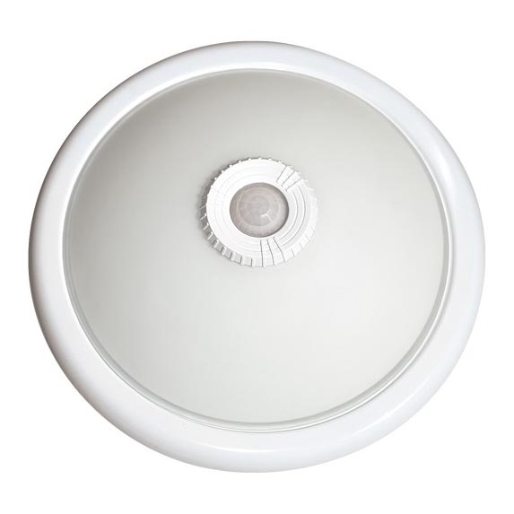 Takbelysning med sensor 2xE27/40W/230V