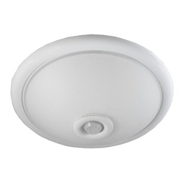 Takbelysning med sensor PLAFON 2xE27/80W/230V