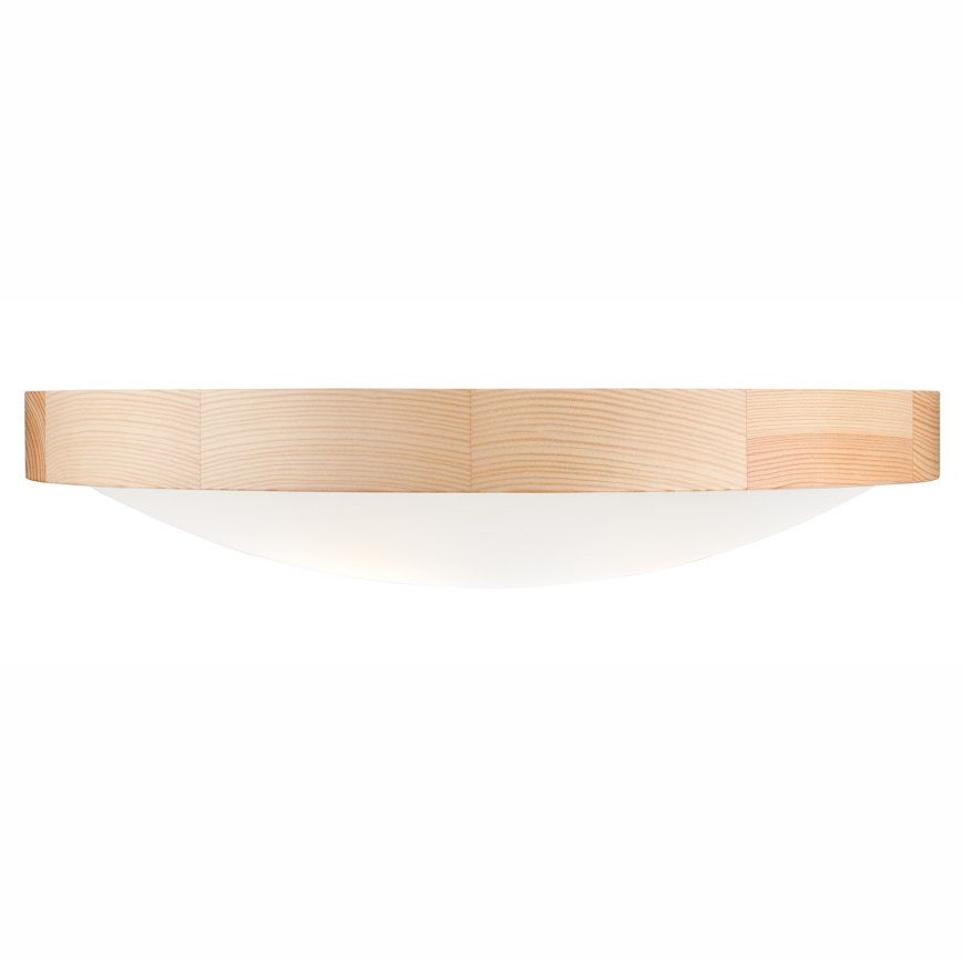Takbelysning NATURAL SLIM 3xE27/60W/230V ø 47 cm furu