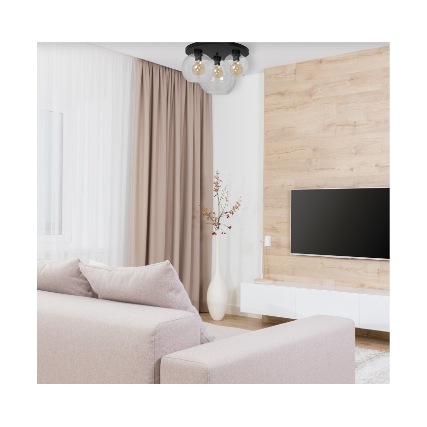 Takbelysning SOFIA 3xE27/60W/230V klar