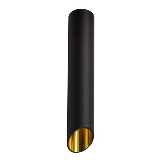 Takbelysning VALDA 1xGU10/60W/230V svart