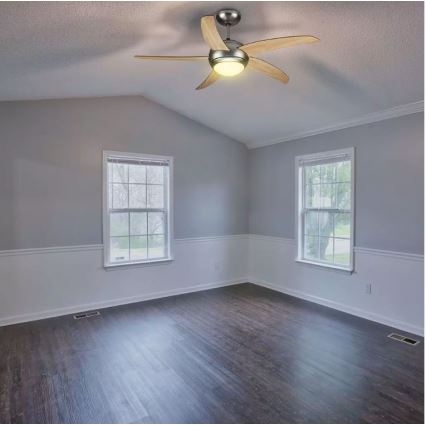 Takfläkt 2xE27/20W/230V Ø 132 cm med fjärrkontroll