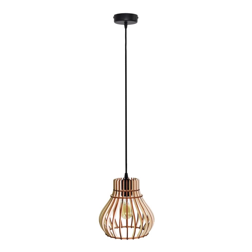 Takkkrona på ett snöre  BARREL 1xE27/24W/230V diameter  20 cm