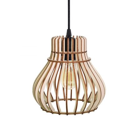 Takkkrona på ett snöre  BARREL 1xE27/24W/230V diameter  20 cm