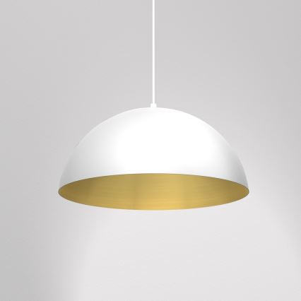 Takkkrona på ett snöre  BETA 1xE27/60W/230V d. 45 cm vit 