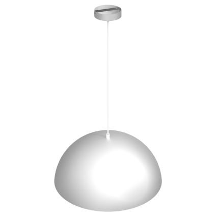 Takkkrona på ett snöre  BETA 1xE27/60W/230V d. 45 cm vit 