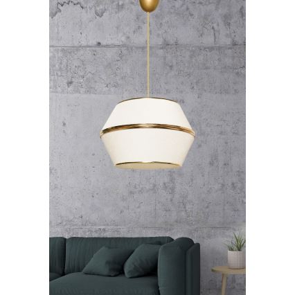Takkkrona på ett snöre  ESCAPE 1xE27/60W/230V vit 