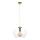 Takkkrona på ett snöre  EVEL 1xE27/60W/230V gold
