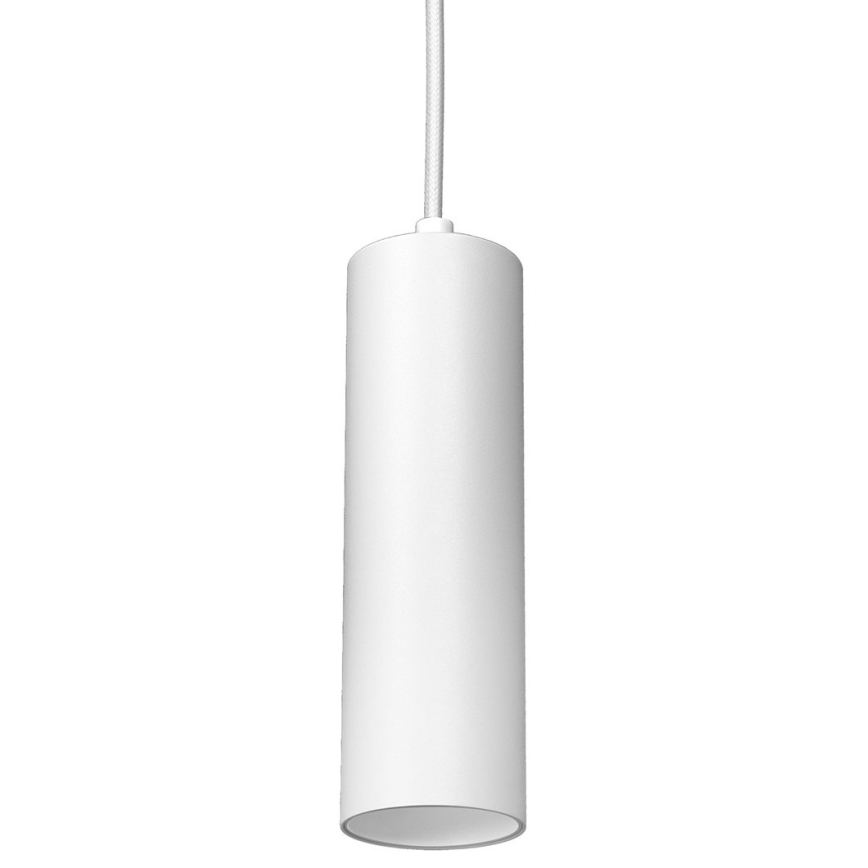 Takkkrona på ett snöre  för  rail system PIPE 1xGU10/25W/230V vit 