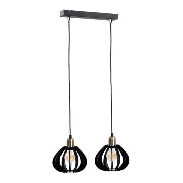 Takkkrona på ett snöre  GEM 2xE27/60W/230V
