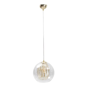 Takkkrona på ett snöre  GLAMI 1xE27/60W/230V gold