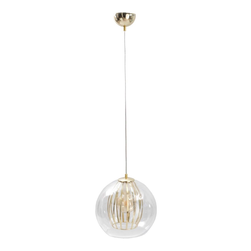 Takkkrona på ett snöre  GLAMI 1xE27/60W/230V gold