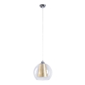 Takkkrona på ett snöre  KULANA 1xE27/60W/230V gold