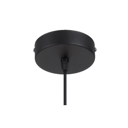 Takkkrona på ett snöre  RELLA 1xE27/60W/230V grön/gold