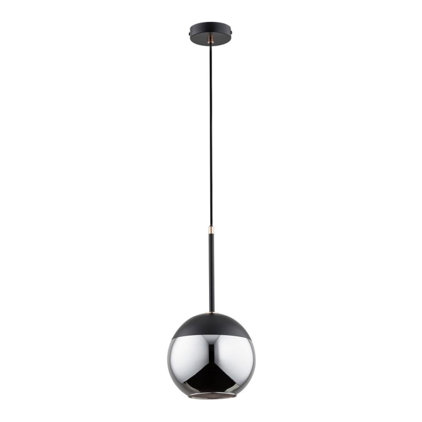 Takkkrona på ett snöre  VOLDA 1xE27/60W/230V svart
