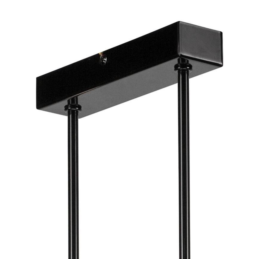 Takkrona  on a pole ASTRID 4xE27/60W/230V svart