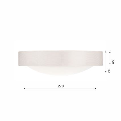 Taklampa 1xE27/60W/230V - FSC certifierade