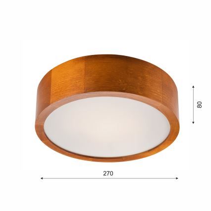 Taklampa 1xE27/60W/230V tall