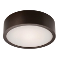 Taklampa 1xE27/60W/230V tallträ