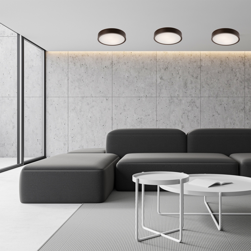 Taklampa 2xE27/60W/230V - FSC certifierade