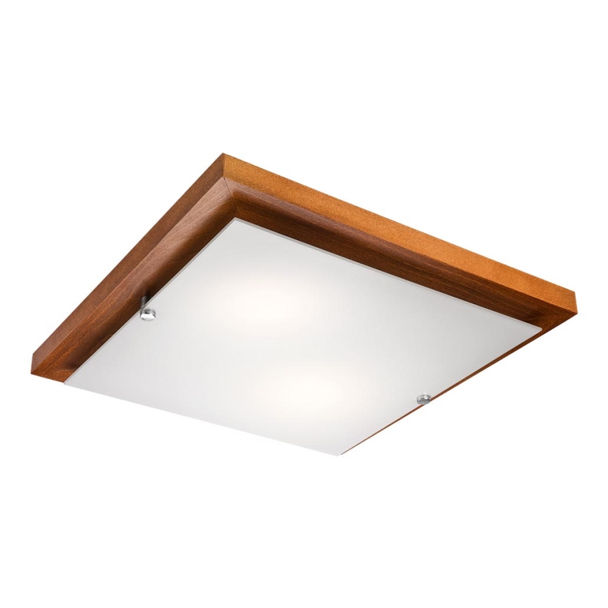 Taklampa 2xE27/60W/230V tall - FSC certifierade