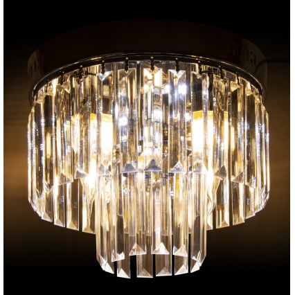 Taklampa 7xE27/60W/230V diameter 30 cm