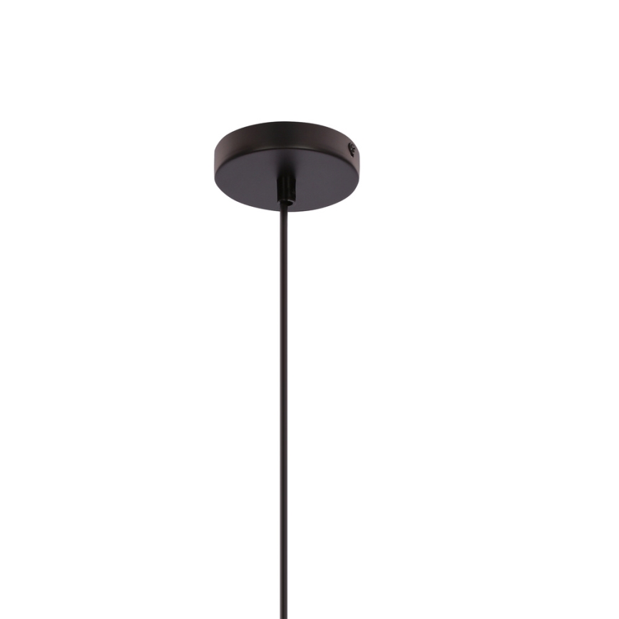 Taklampa AFRICA 1xE27/40W/230V Ø 40 cm brun/beige