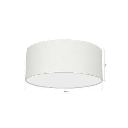 Taklampa ALBION 2xE27/60W/230V