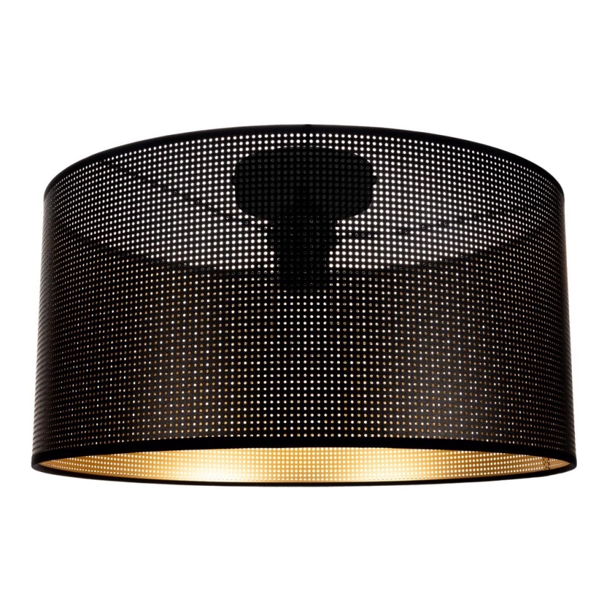 Taklampa ALDO 1xE27/60W/230V diameter 40 cm svart