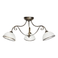 Taklampa ANTICA 3xE27/60W/230V
