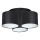 Taklampa ARDEN 3xE27/60W/230V svart/vit, infälld montage