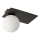 Taklampa  ARGON 1xG9/12W/230V svart 