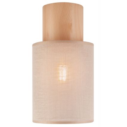 Taklampa ARI 1xE27/60W/230V diameter 16 cm beige