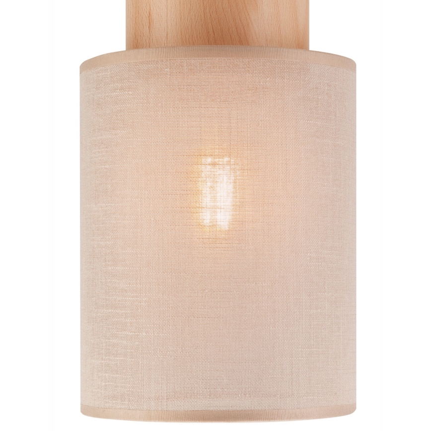 Taklampa ARI 1xE27/60W/230V diameter 16 cm beige